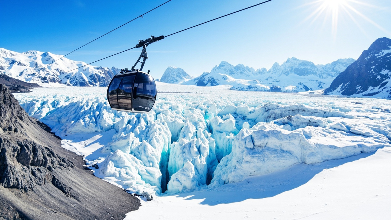 Funivia Val Presena - Vista panoramica, Lombardia