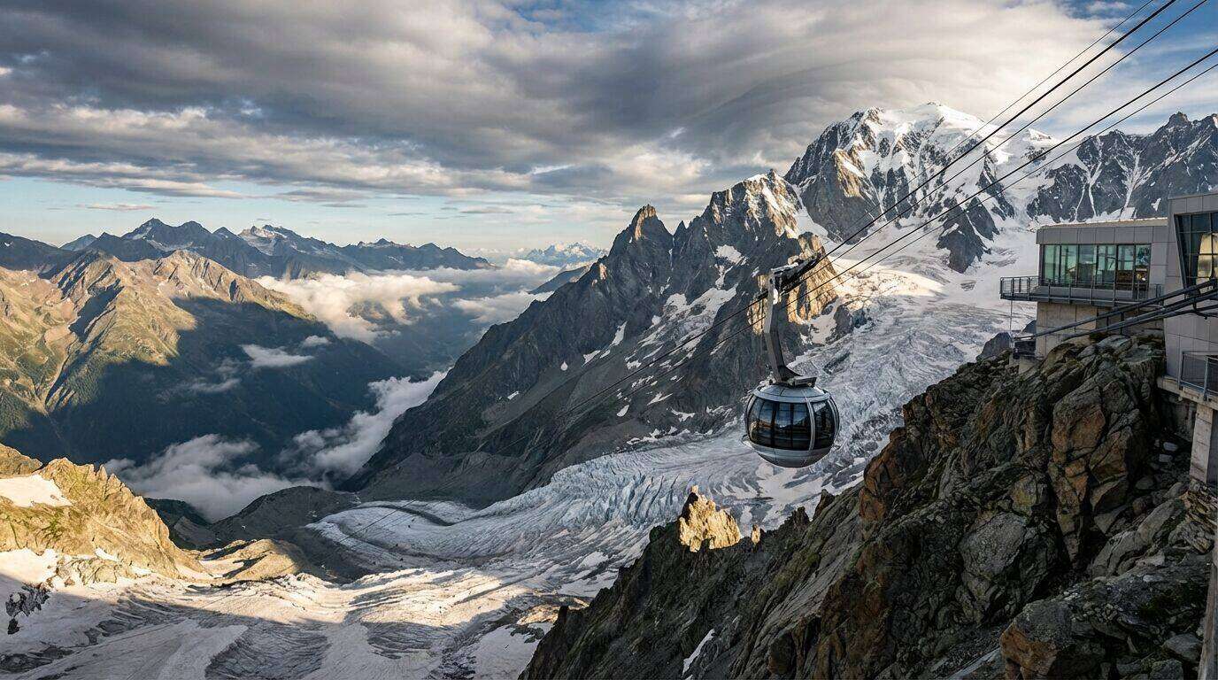 Cabina panoramica Skyway Monte Bianco