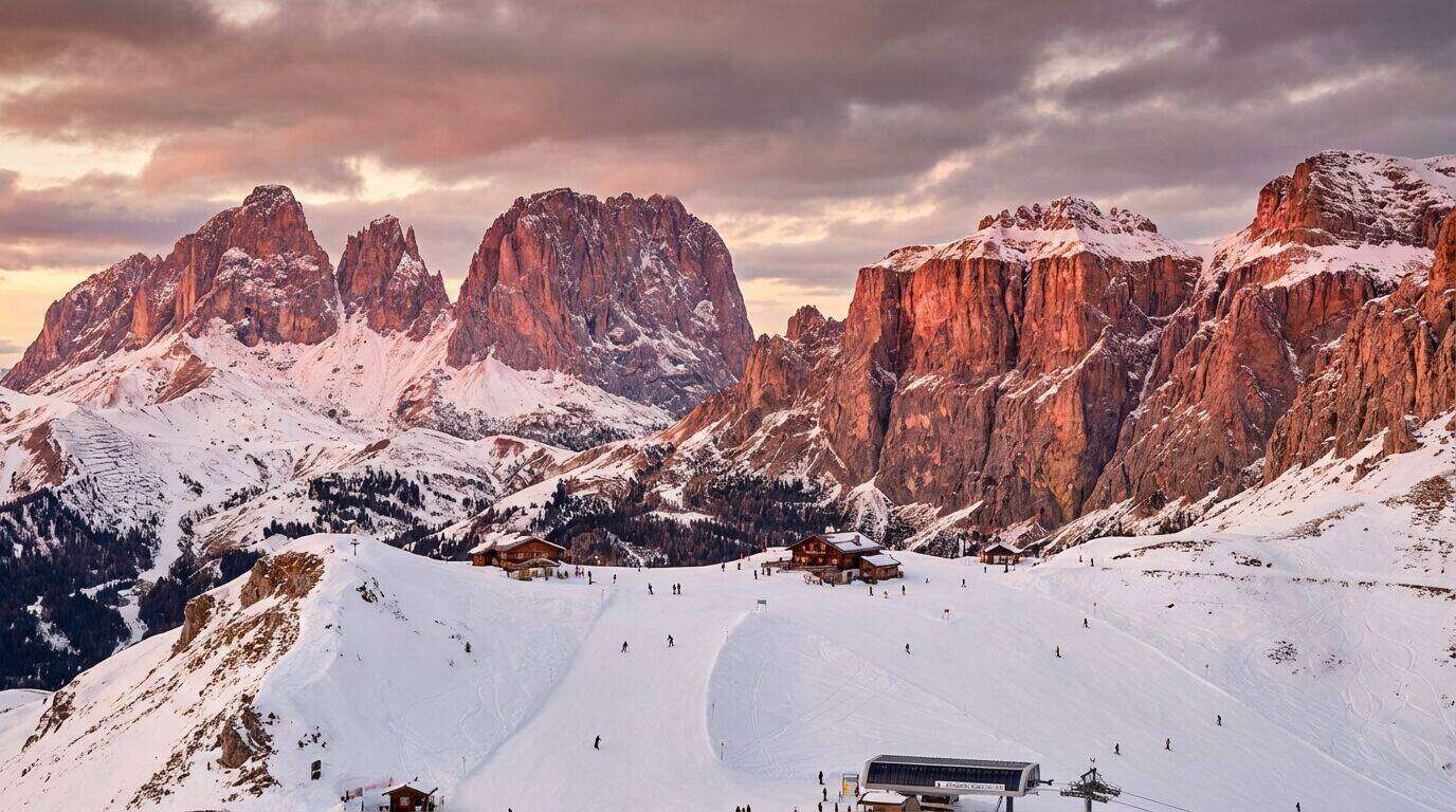 Dolomiti del Trentino-Alto Adige in inverno